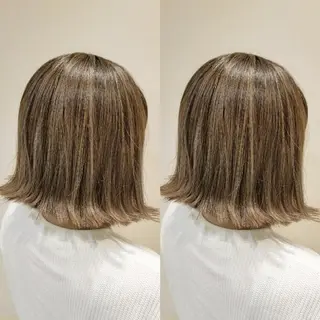 ミディアム カラー ブリーチ・ハイトーン 特化🎉内山のヘアスタイル