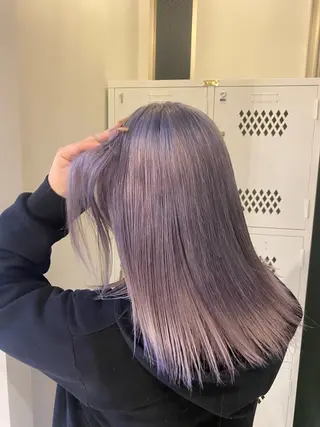 ミディアム 宇野愛華∕ パーマスタイルのヘアスタイル