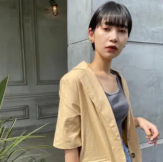 ショート 河原 亮のヘアスタイル