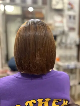 ショート 半澤 亜実🪐/縮毛矯正のヘアスタイル