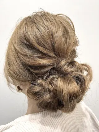 ヘアアレンジ 🤍ヘアセット.ヘア アレンジ湯山詩織🤍のヘアスタイル