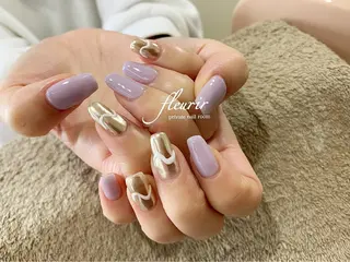 ネイル フルリール 【プライベートサロンのネイルデザイン