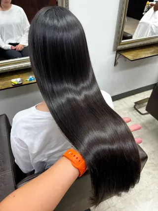 ロング 産休の為お休みです! 小島凜のヘアスタイル