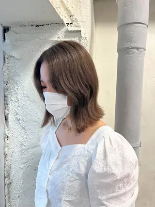 カラー ✨ブリーチなしカラー ×髪質改善✨松村 潤のヘアスタイル