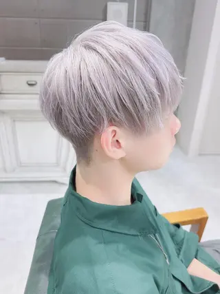 ショート ヘアアレンジ カラー Days 透明感カラーのヘアスタイル