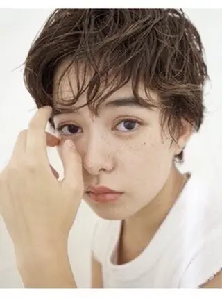 ショート 髪質改善/透明感 OAK兵庫のヘアスタイル