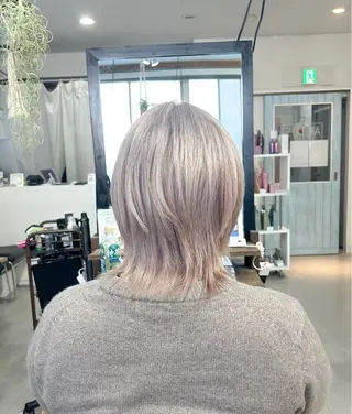 ミディアム カラー メンズ かんばら りょーいのヘアスタイル