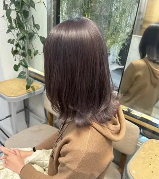 ミディアム カラー Lomalia 🤍🫧/makoのヘアスタイル