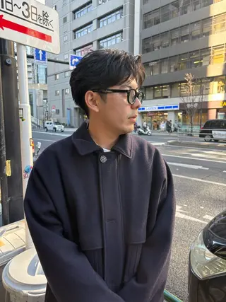 ショート パーマ メンズ 💈メンズ短髪特化 ✂︎伊藤大輝💈のヘアスタイル
