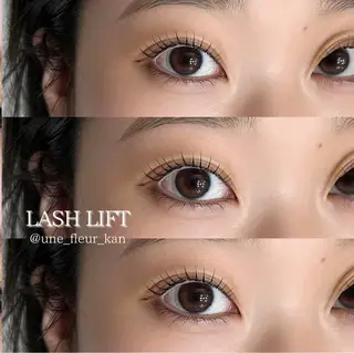 マツエク・マツパ Une fleur 𝙆𝘼𝙉のマツエク・マツパデザイン