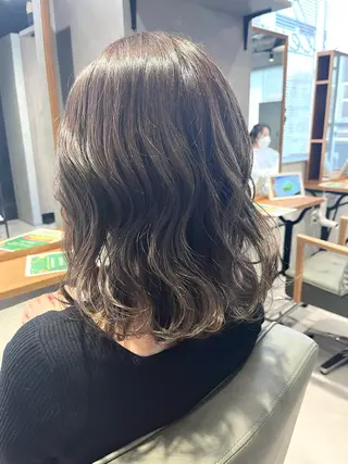 ミディアム カラー マンツーマン美容師 🫧‪久保友華菜🫧のその他イメージ