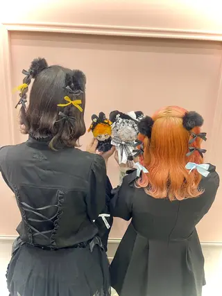 ミディアム lien ヘアサロンリアンのヘアスタイル