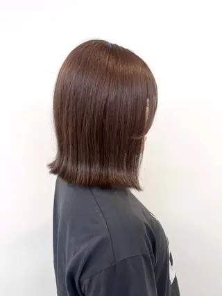 ミディアム 🎀透明艶カラー🎀 大橋美優🎀のヘアスタイル