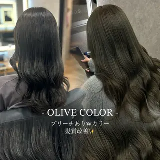 ロング カラー 赤みなし ×透明感🫧YUNAのヘアスタイル