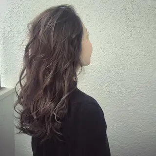 ミディアム セミロング ロング カラー パーマ ヘアアレンジ 小顔ショートヘア♪ TAKUMIのヘアスタイル