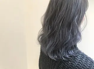 セミロング カラー ヘアアレンジ 店長/ 加藤 流菜のヘアスタイル