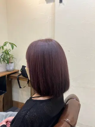 ショート カラー 石黒 理々花のヘアスタイル
