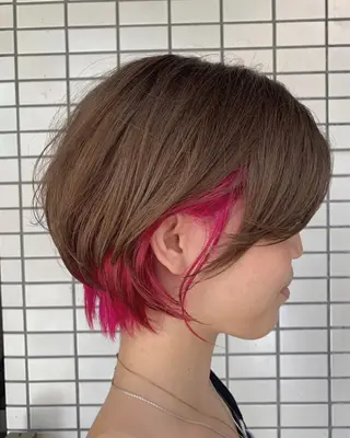 ショート カラー 鈴木 英治のヘアスタイル