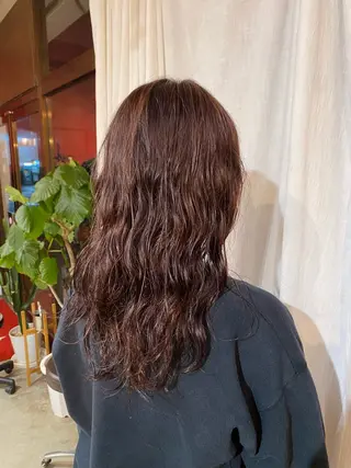 カラー ORe'S HAIR BE GLaDユウナのヘアスタイル