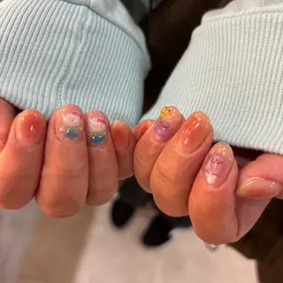 ネイル 栗田 ゆう子のネイルデザイン