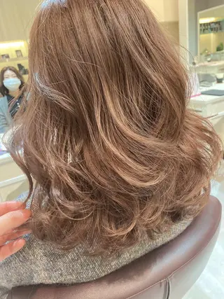 セミロング CAMUE代表 Masaのヘアスタイル