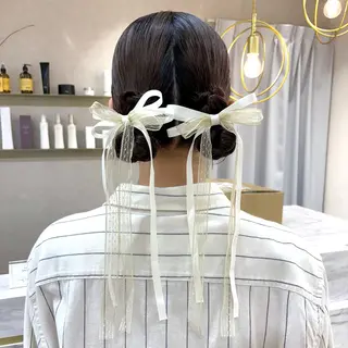 ヘアアレンジ 🍒透明感カラー/ セット/SAKURAのヘアスタイル