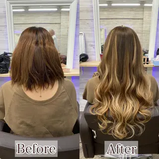 ショート カラー ヘアアレンジ アイブロウ LAVENDIA 初音のヘアスタイル