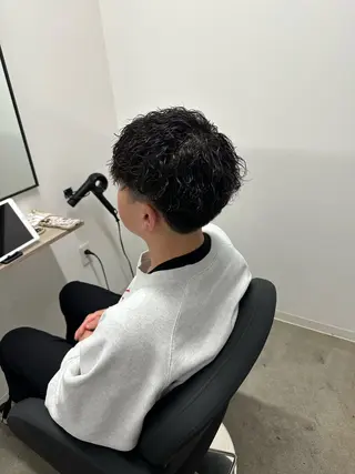 ショート パーマ メンズ ⭐️髪質改善⭐️遠藤 勇輝のヘアスタイル