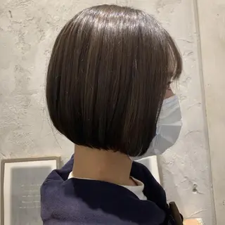 ショート カラー ヘアアレンジ 🖤小顔ボブ/ウルフ レイヤー🖤山本諒のヘアスタイル