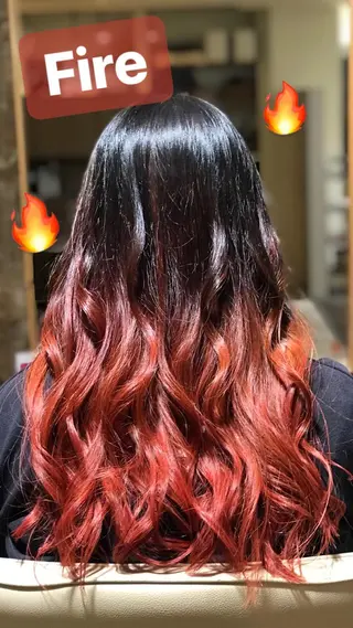 ロング カラー 小杉輝/ショート /艶カラー✨のヘアスタイル