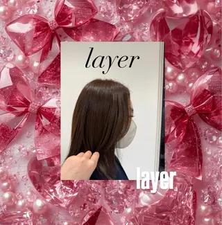 ミディアム ワダ モエナのヘアスタイル