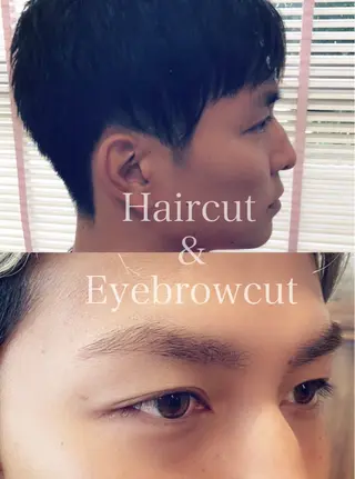 メンズ アイブロウ Hair&Make Nahoのマツエク・マツパデザイン