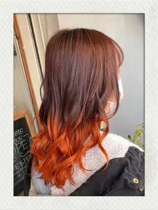 ロング カラー きむら かずきのヘアスタイル