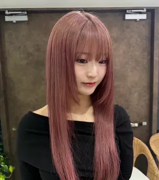 ロング 似合わせスタイル☁️ 堀内志茉🍀のヘアスタイル