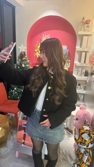 ロング カラー Boxmico. / カカズ コトネのヘアスタイル