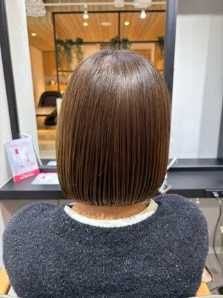 ショート ✨似合わせボブ✨ 縮毛矯正のヘアスタイル