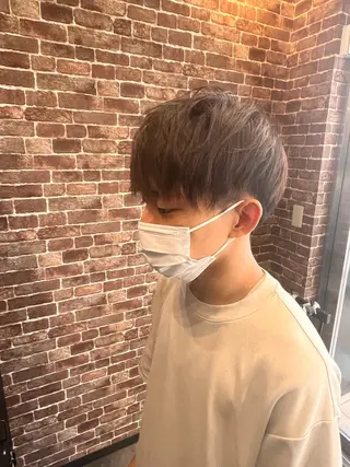 ショート カラー パーマ ヘアアレンジ メンズ キッズ ネイル マツエク・マツパ アイブロウ 久木原 ゆりのヘアスタイル