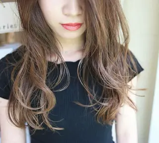 セミロング カラー 新生活応援★半額/ 25歳以下　“内間”のヘアスタイル