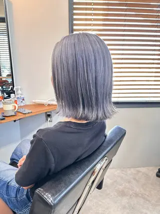 ミディアム カラー 💖艶・ブリーチ 透明感miyu💖のヘアスタイル
