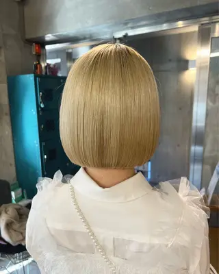ショート カラー 土田かほ/本日🈳 透明感カラー🍃のヘアスタイル