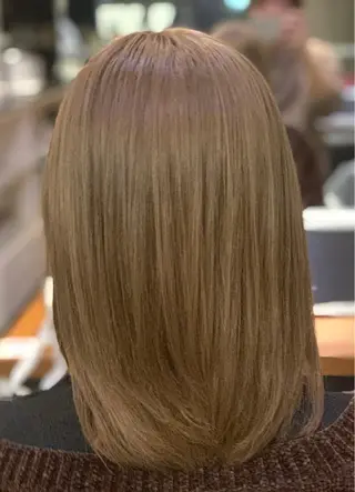 ミディアム カラー ✨縮毛矯正/髪質改善 錦糸町/松坂拓馬のヘアスタイル