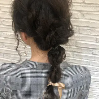 ロング ヘアアレンジ 井上 日菜乃のヘアスタイル