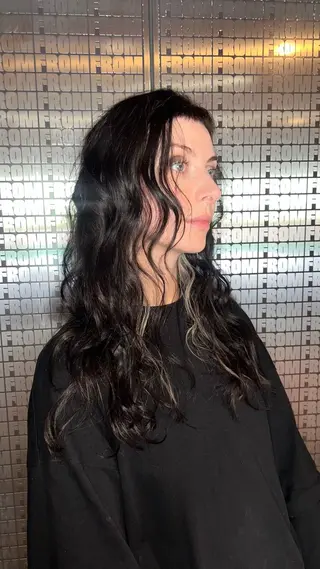 セミロング カラー 森田 琴心のヘアスタイル