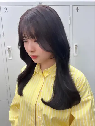 ロング カラー 💘大人可愛く💘 Natsuki❥❥❥のヘアスタイル