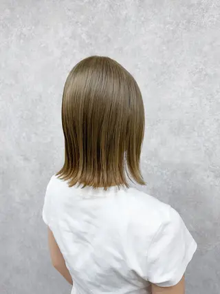 ミディアム イワタ マハ/ minim hairのヘアスタイル