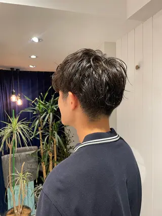パーマ メンズ レイヤー♡ 石川優奈のヘアスタイル