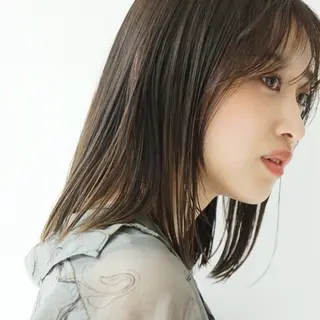 ミディアム カット特化 /BLUET/新宿のヘアスタイル