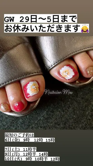 ネイル Nailsalon Mew❤︎のネイルデザイン