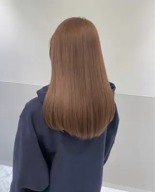 ミディアム カラー GPIP 近藤沙樹のヘアスタイル