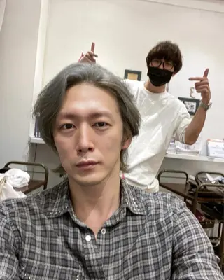 カラー メンズ 【ツヤ髪カラー】本郷 星音のヘアスタイル
